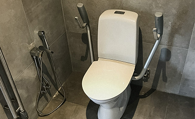 VVS-installation av handikappanpassad toalett